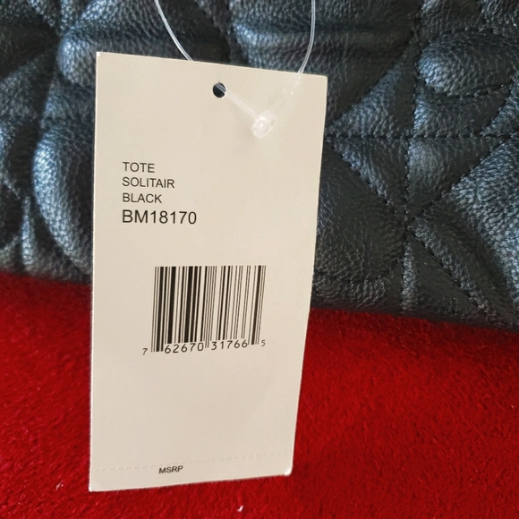 NWT Betsy Johnson Solitaire Tote Bag - Picture 8 of 13
